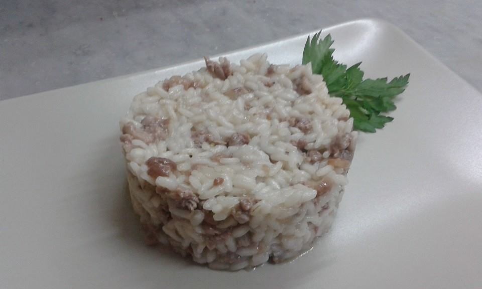 risotto salsiccia e castagne