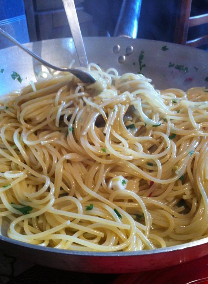 Spaghetti aglio e olio