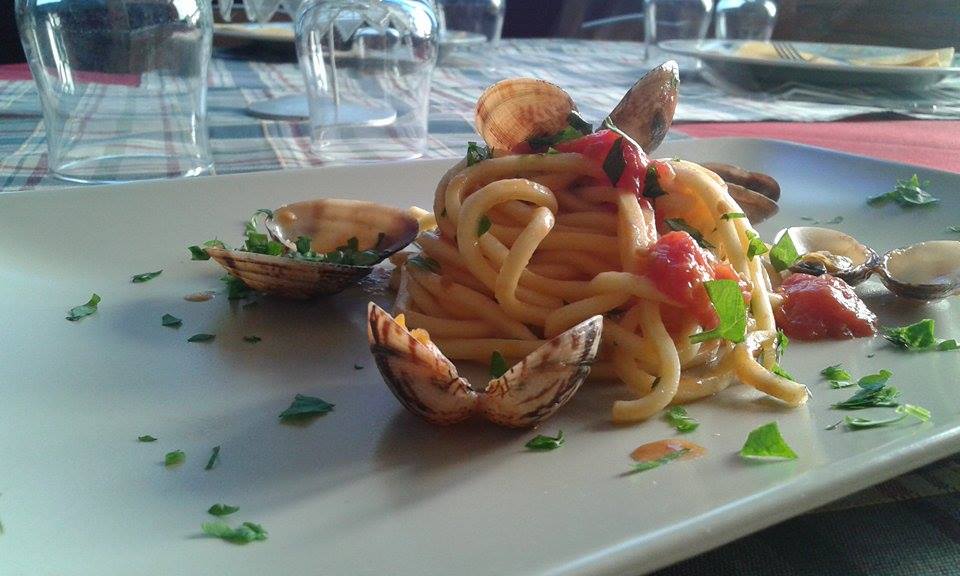 spaghetti con le vongole
