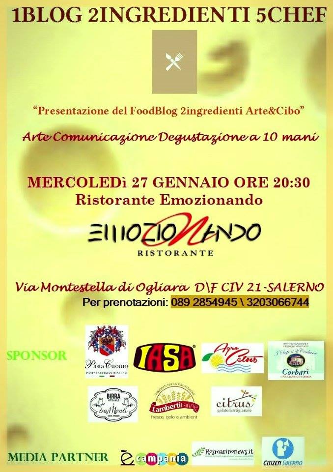 locandina 1blog 2ingredienti 5chef
