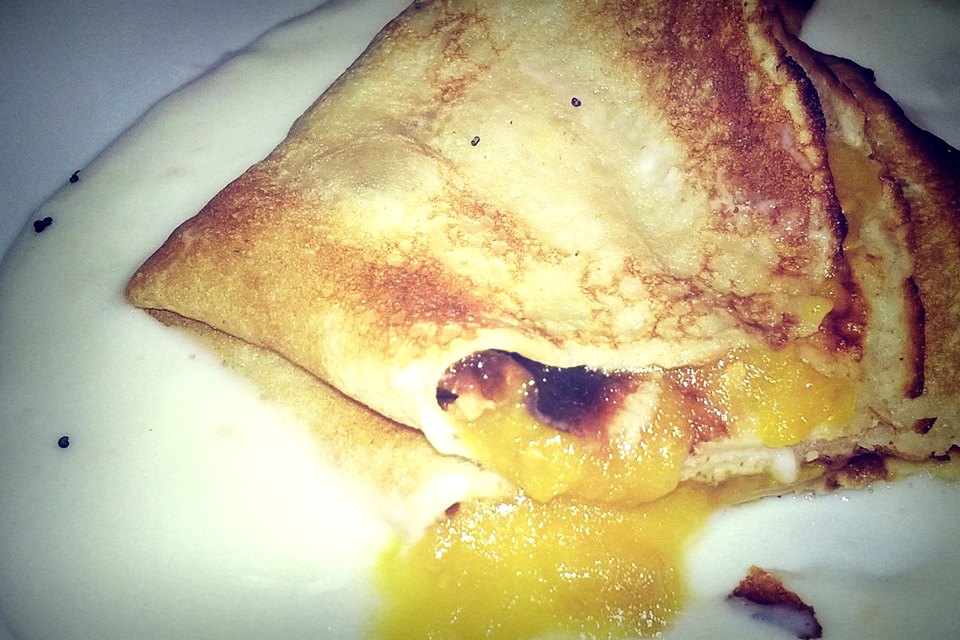 farro e pomodorini gialli